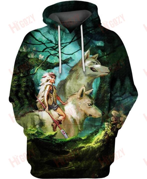 Baeelly™ Ghibli Hoodie 3D – Lv261