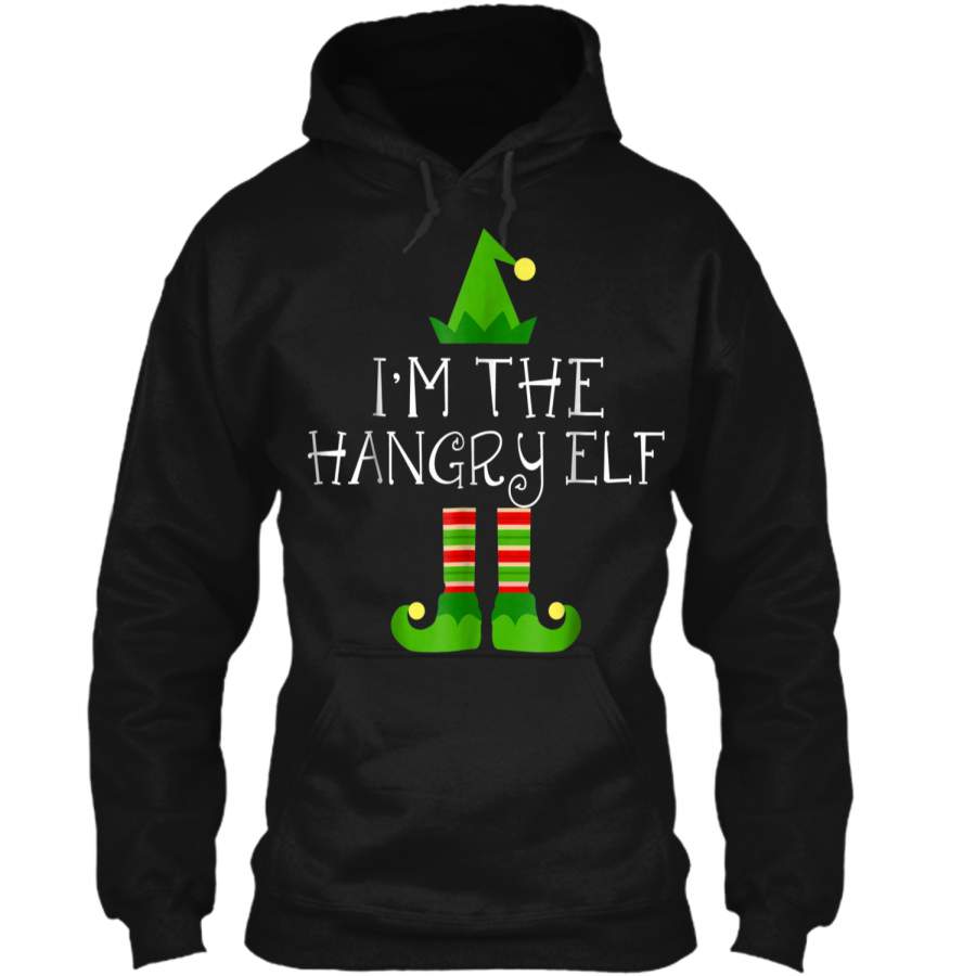 I Am The Hangry Elf Matching Family Group Christmas  Pullover Hoodie   Christmas Gift Ideas