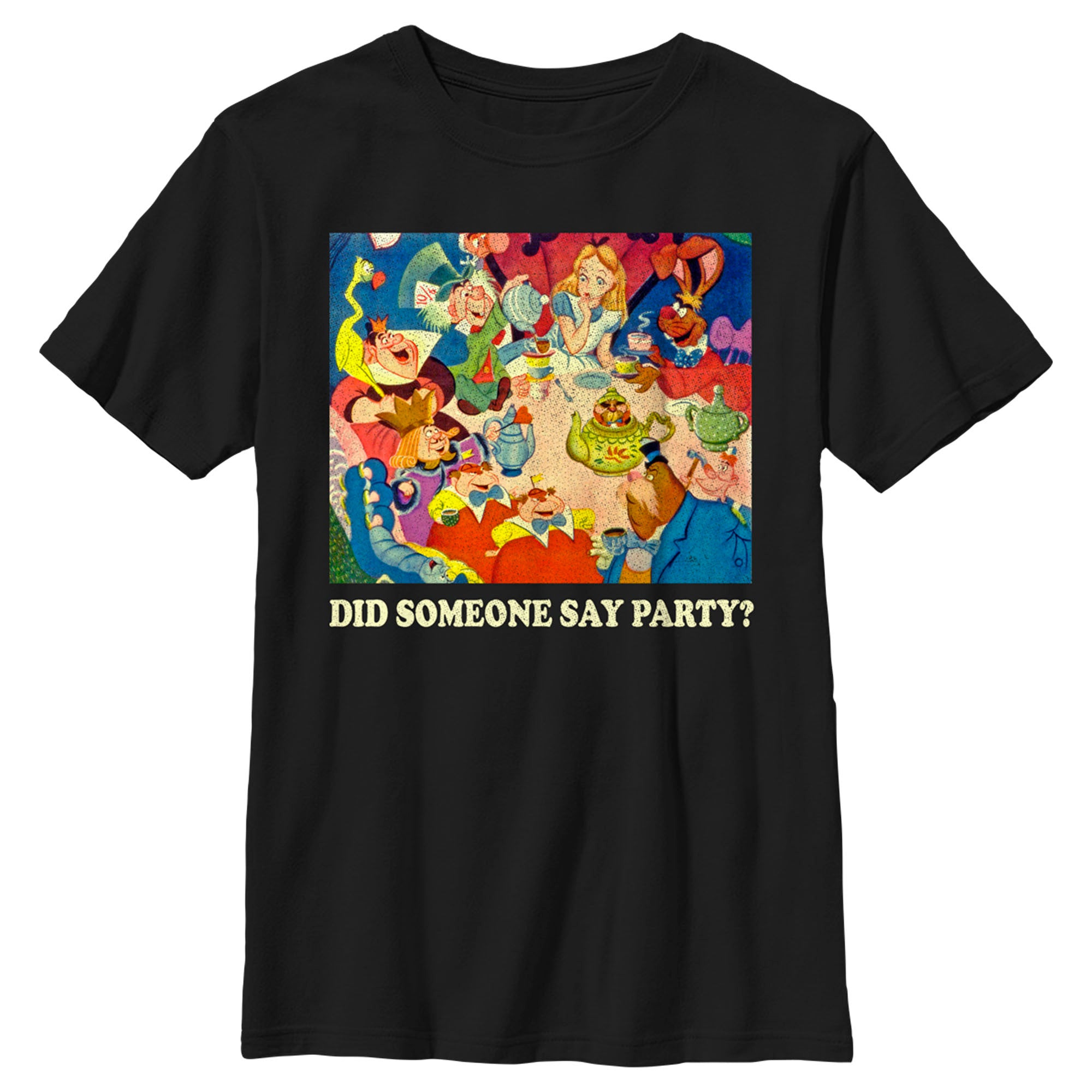 Boy’S Alice In Wonderland Did Someone Say Party T-Shirt