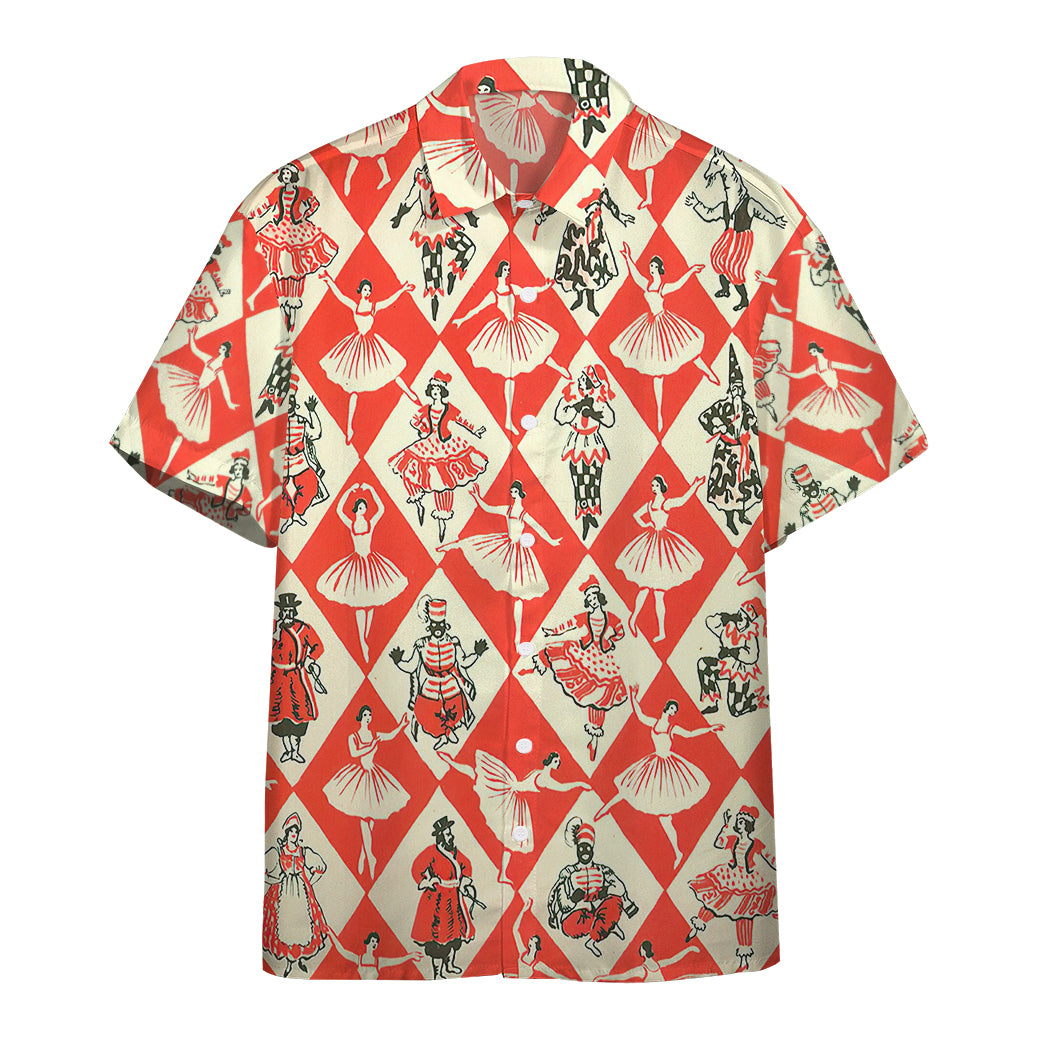 Gearhumans Petrouchka Endpapers Hawaiian Shirt Ha12020