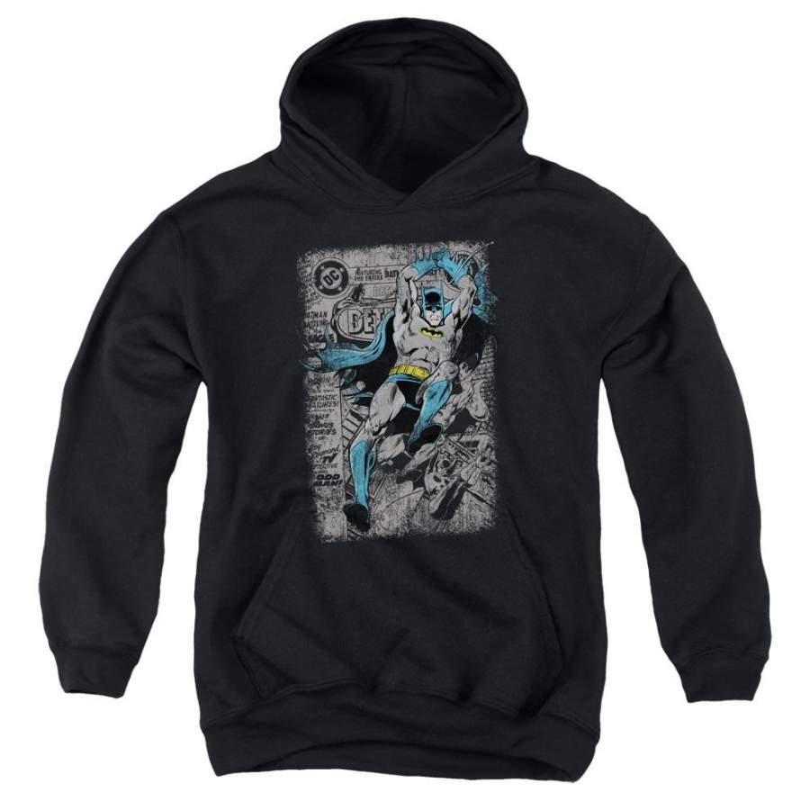 Batman – Detective #487 Distress Youth Pull Over Hoodie