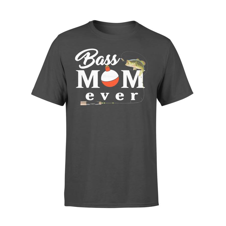 Official Fishing Bass Mom Ever T-shirt