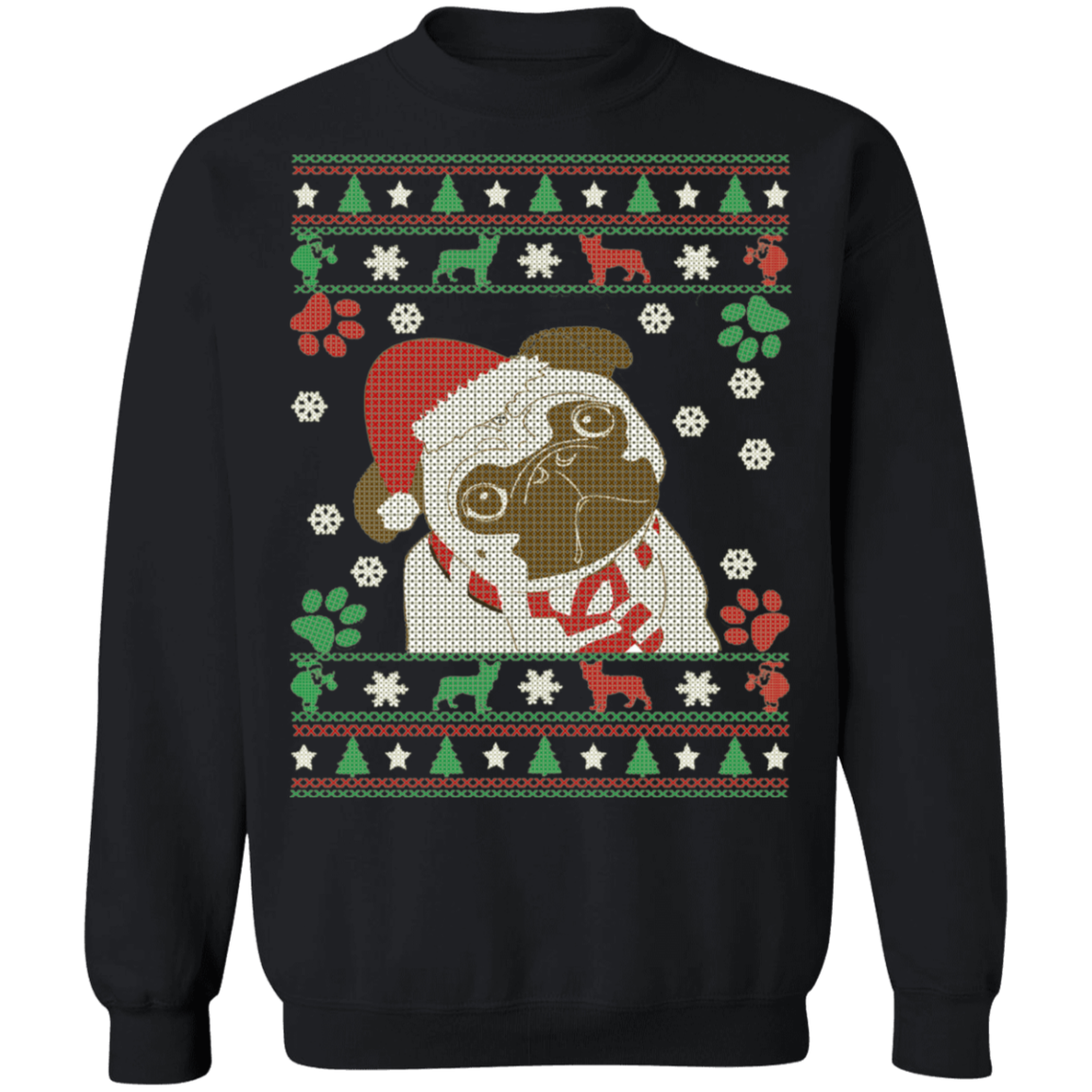 Boston Terrier – Merry Christmas Ugly Christmas Sweater