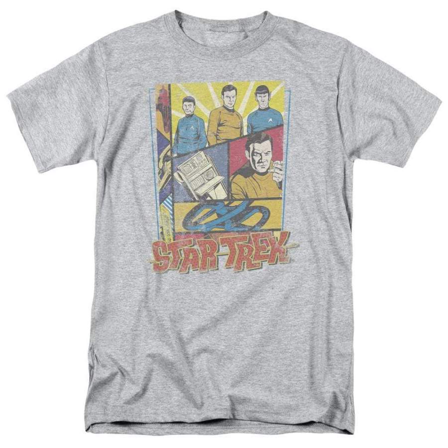 Star Trek Vintage Collage Men’s Regular Fit T-Shirt