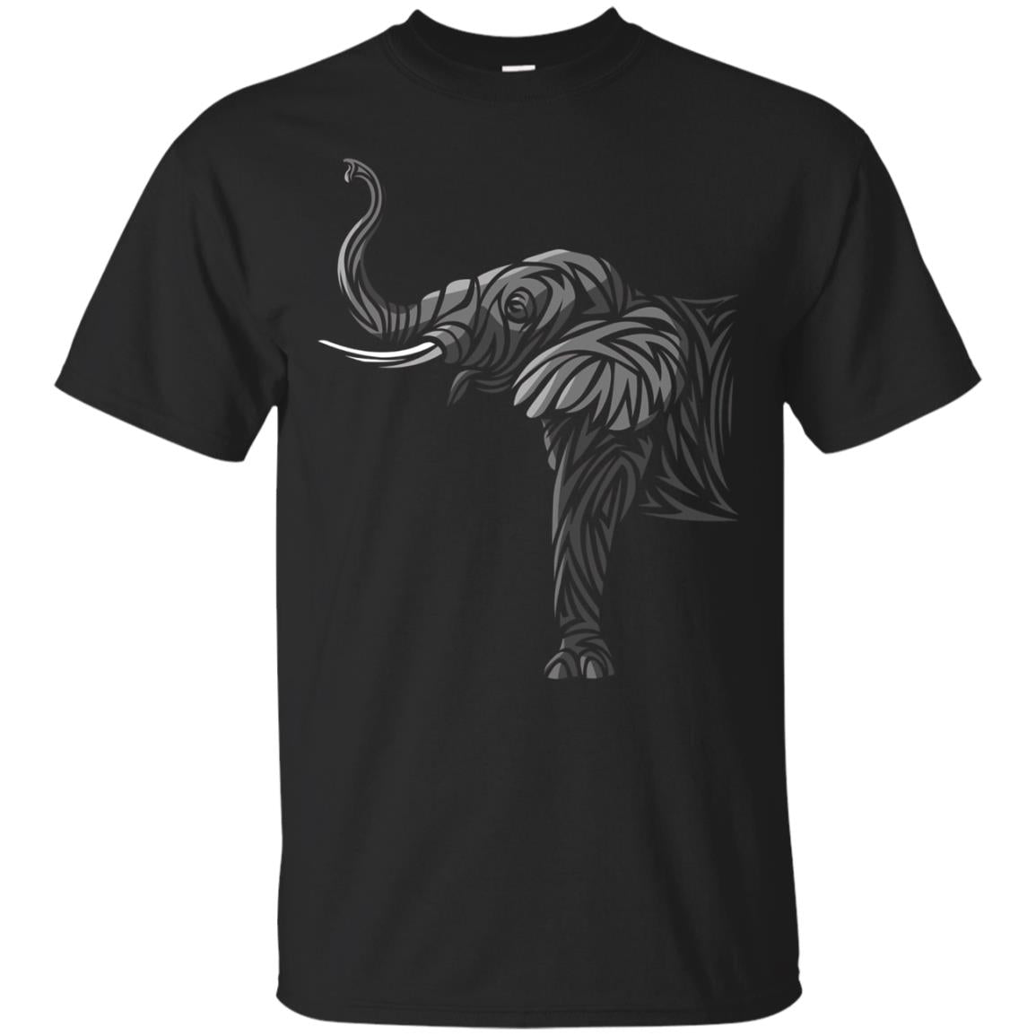 Tribal Luck Elephant T-Shirt Graphic Design Tshirt