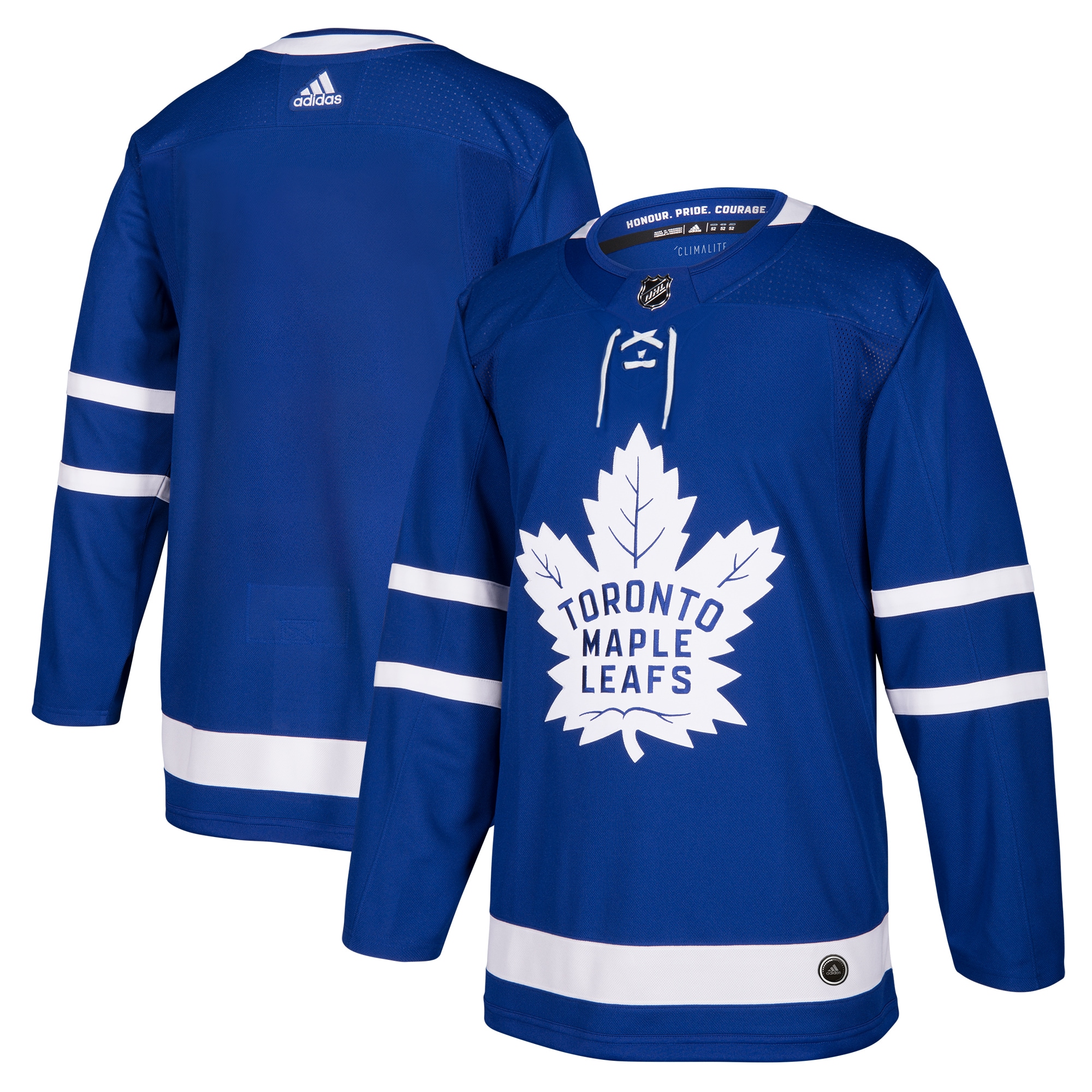 Toronto Maple Leafs Home Authentic Blank Jersey – Blue