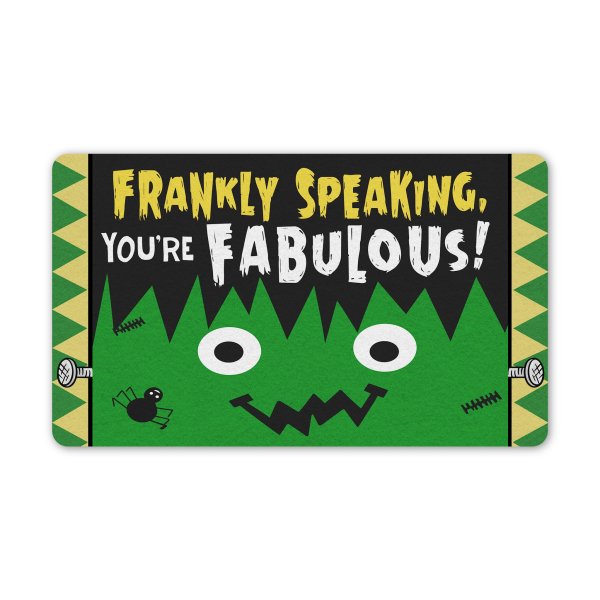 Frankly Speaking You’Re Fabulous All Over Printed Doormat, Classroom Decor