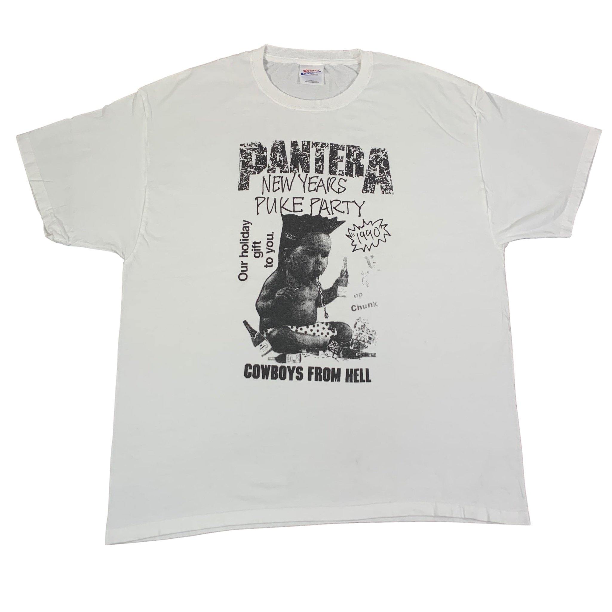 Vintage Pantera “New Years Puke Party” T-Shirt