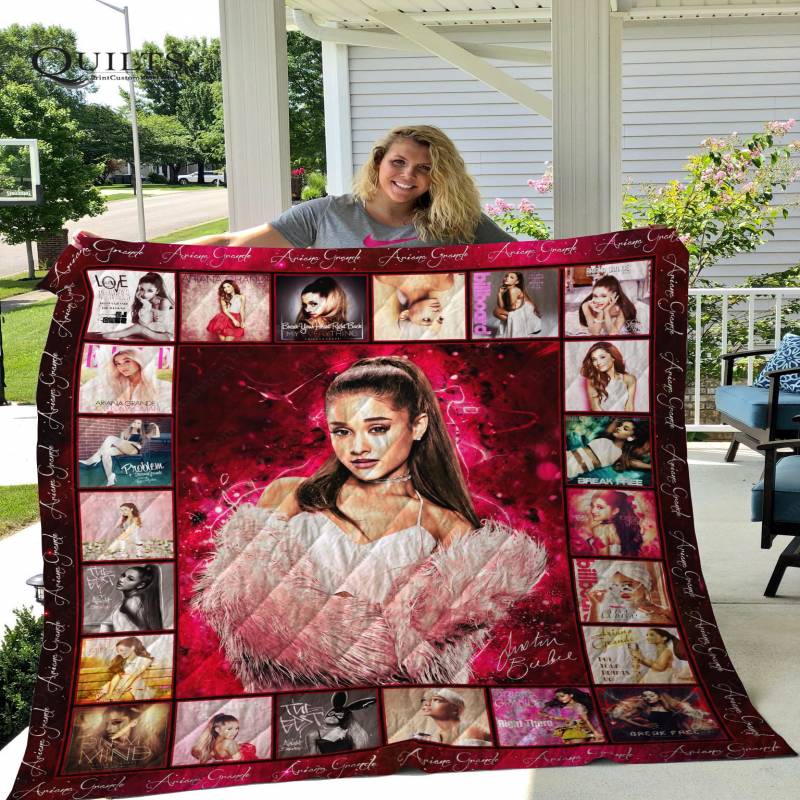 TLMus – Ariana Grande Quilt Blanket