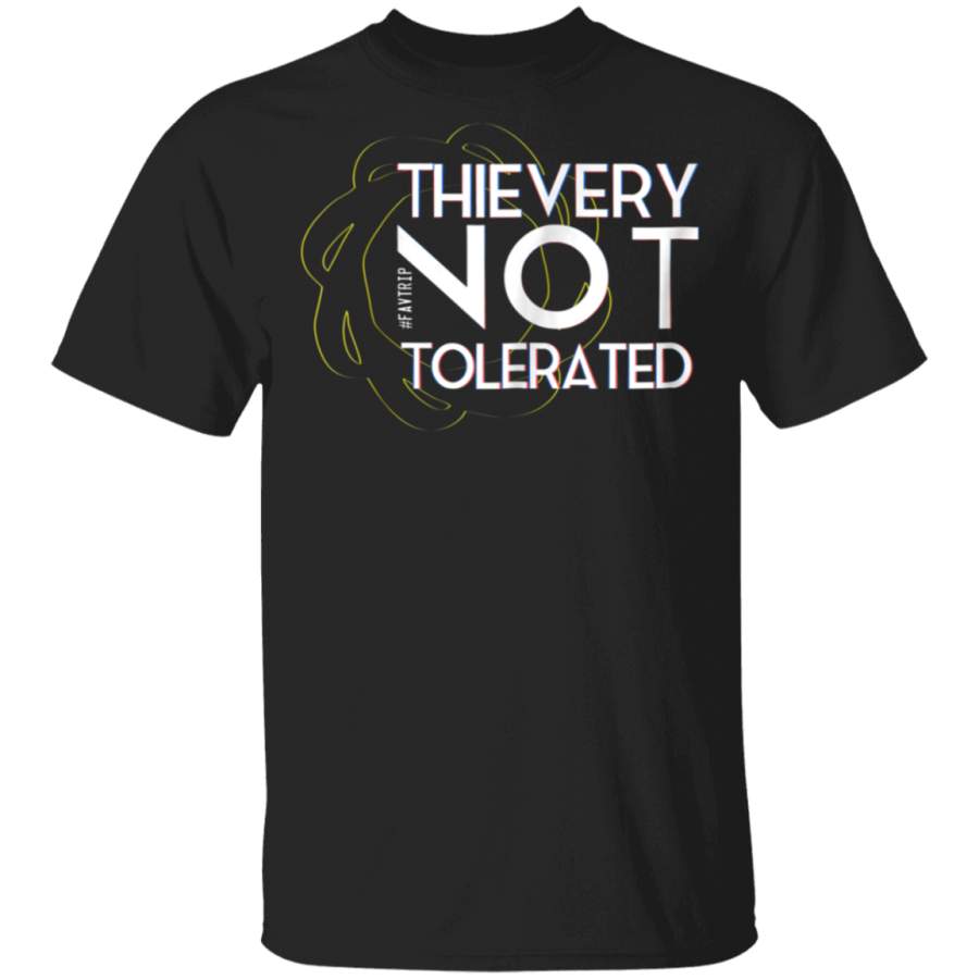 Thievery Not Tolerated Kansas City Football T-Shirt