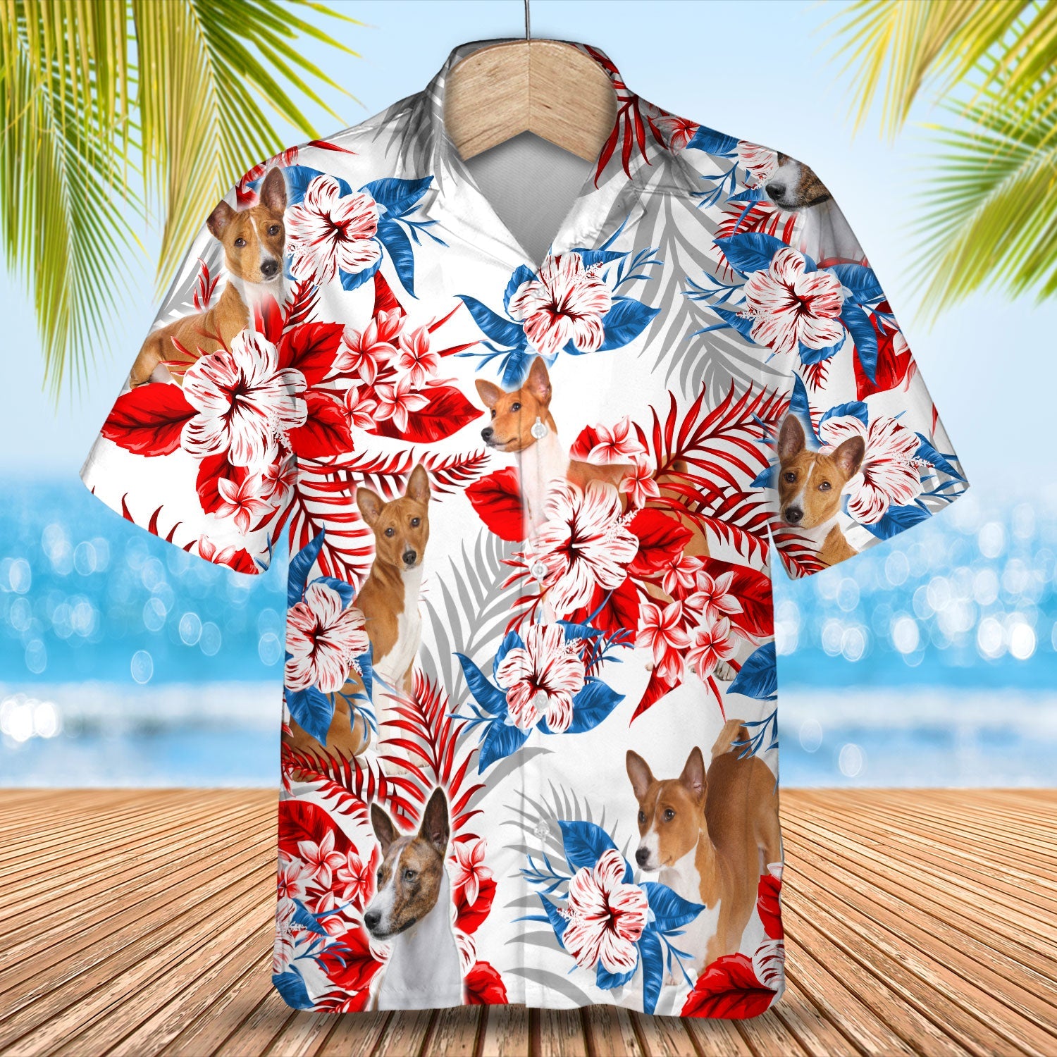 Basenji Hawaii Shirt Gift For Summer Aloha Hawaii Men And Women Ha110441