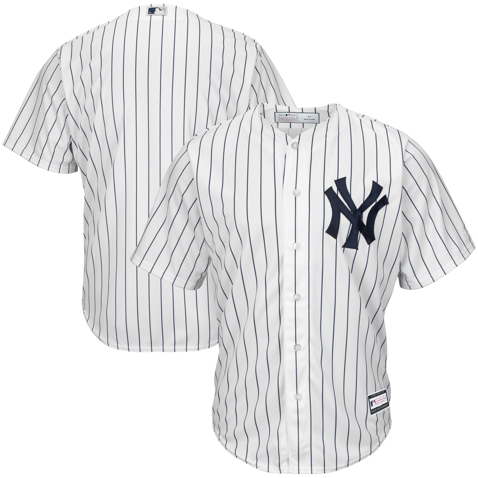 Men’s New York Yankees White Big & Tall Team Jersey