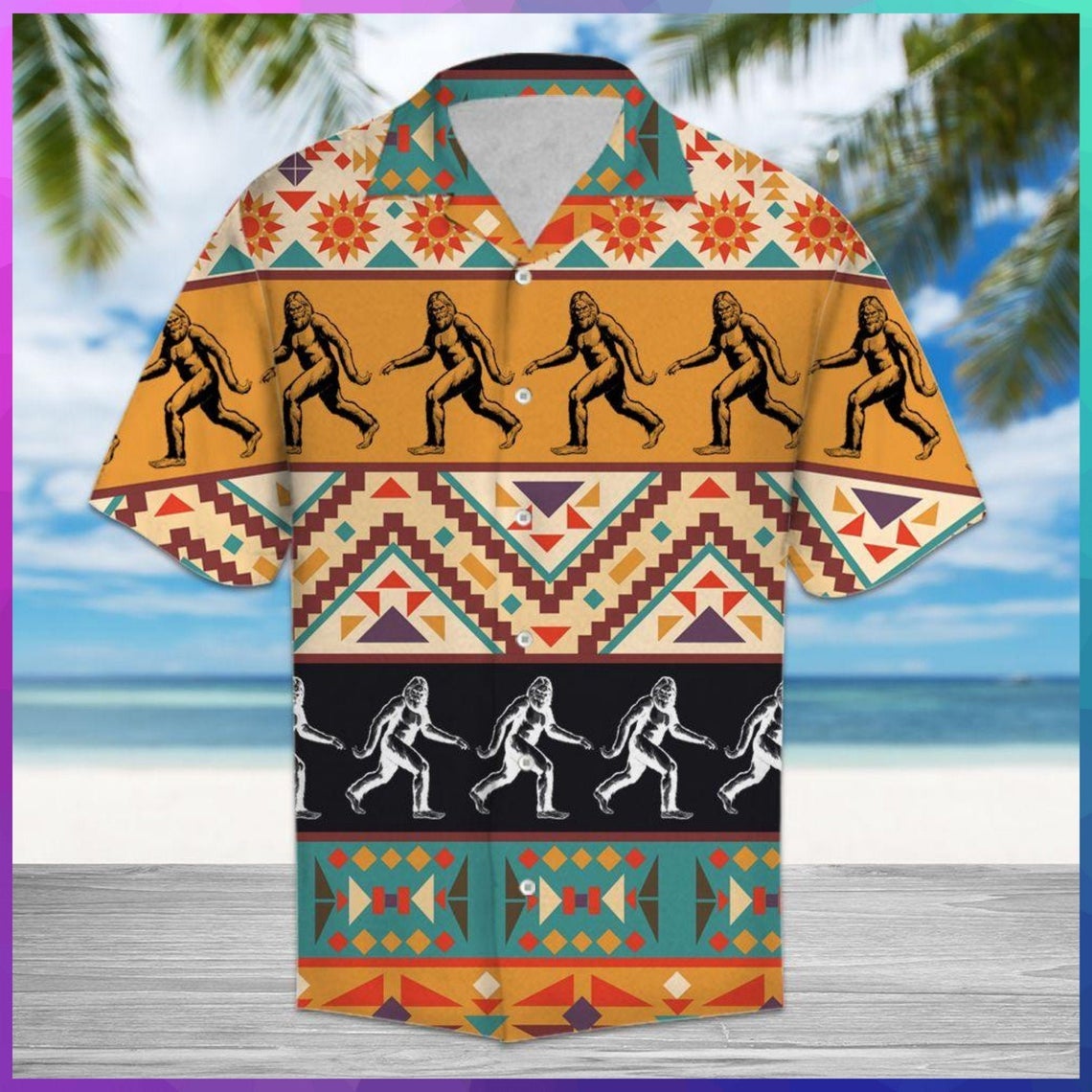 Amazing Big Foot Hawaii Shirt Made In Summer Beach Shirts Ha94998