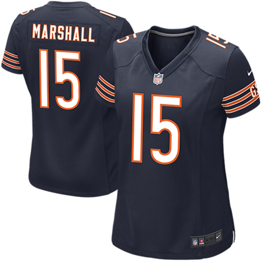 Brandon Marshall Chicago Bears Nike Womens Game Jersey – Navy Blue