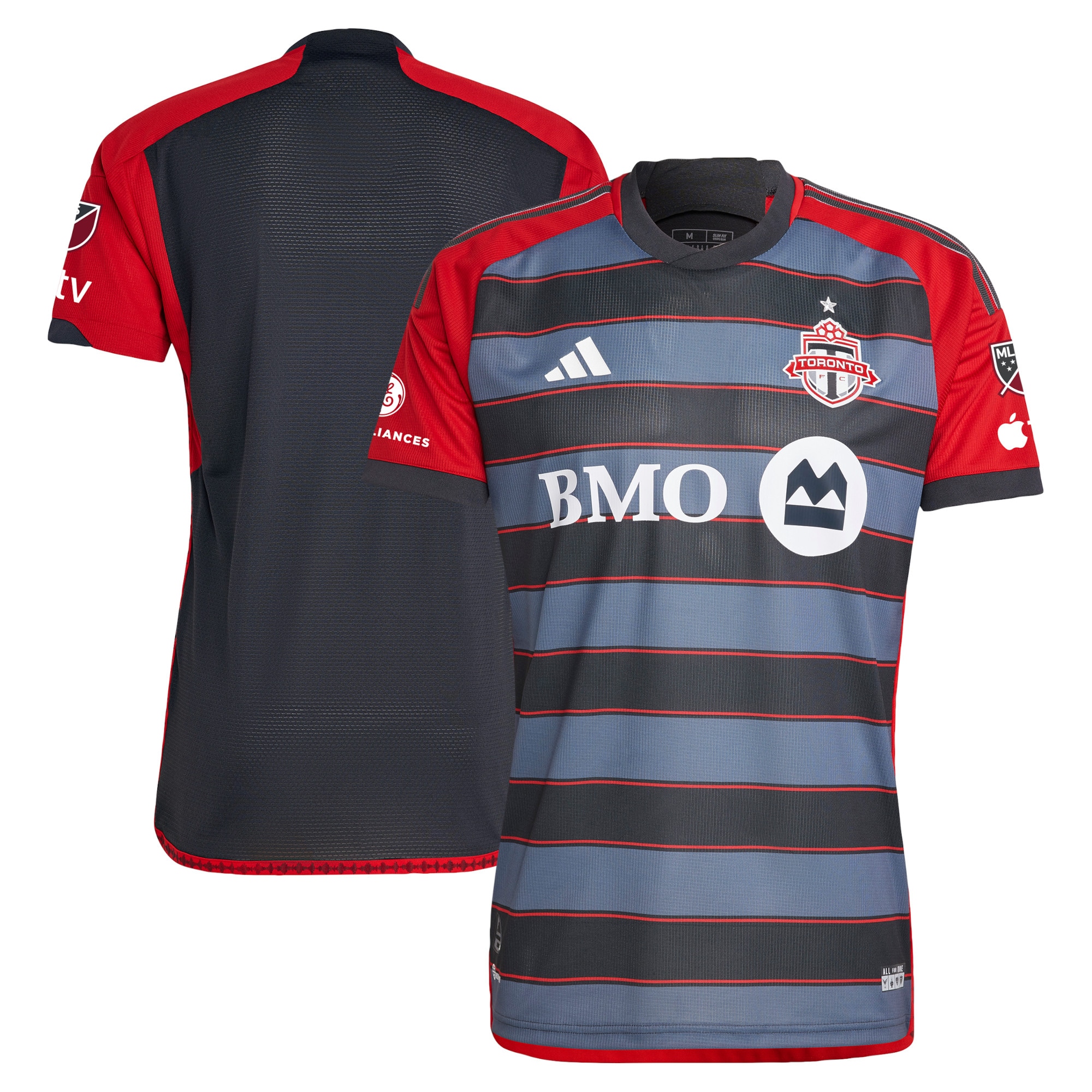 Toronto FC 2023 Club Kit Authentic Jersey – Gray