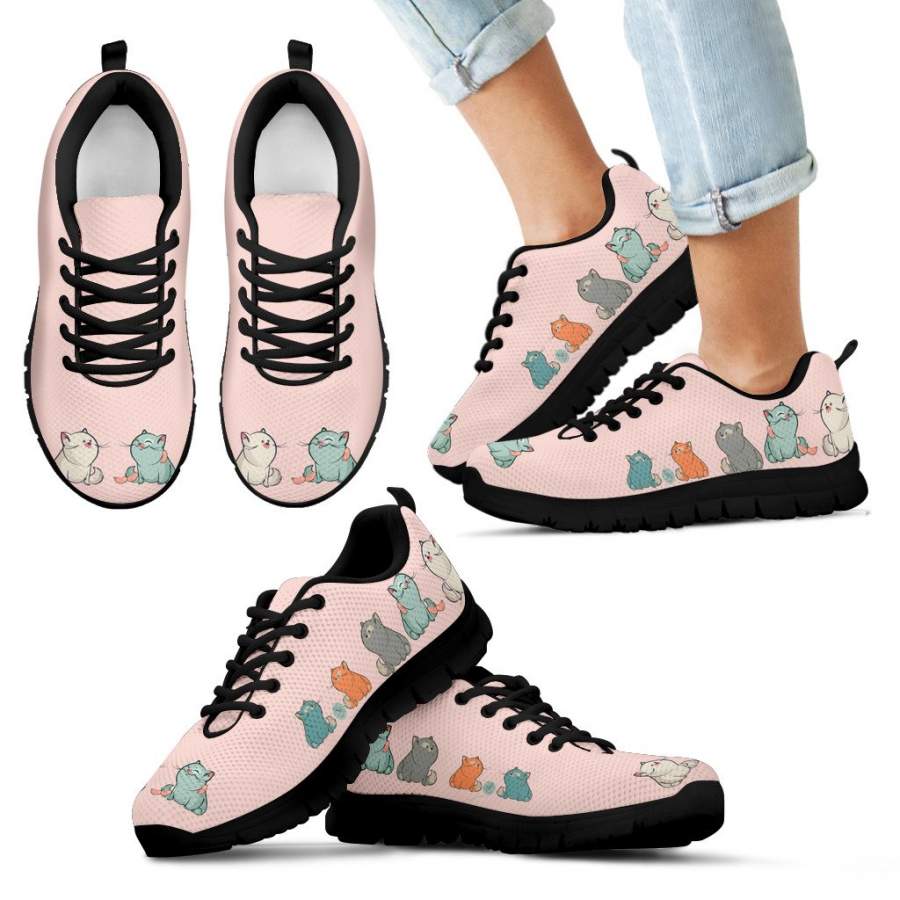Plump Cat Sneakers (Kids)