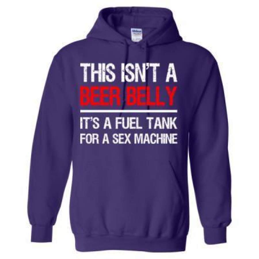 AGR This Isnt A Beer Belly Full Tank Machine – Heavy Blend™ Hooded Sweatshirt