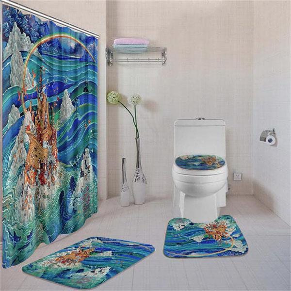 Bottlenose Dolphin Bathroom Rug Sets Bill Bathroom Sets