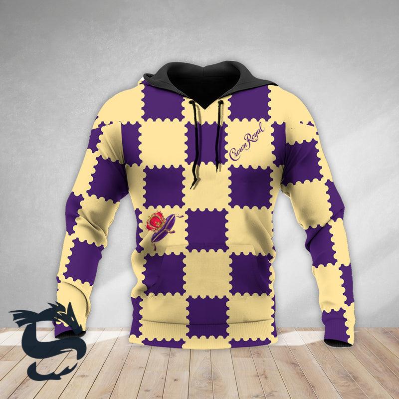 Gorgeous Gingham Crown Royal Hoodie & Zip Hoodie