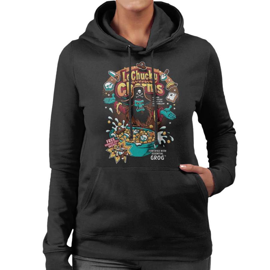 Monkey Island LeChucky Charms Women’s Hooded Sweatshirt