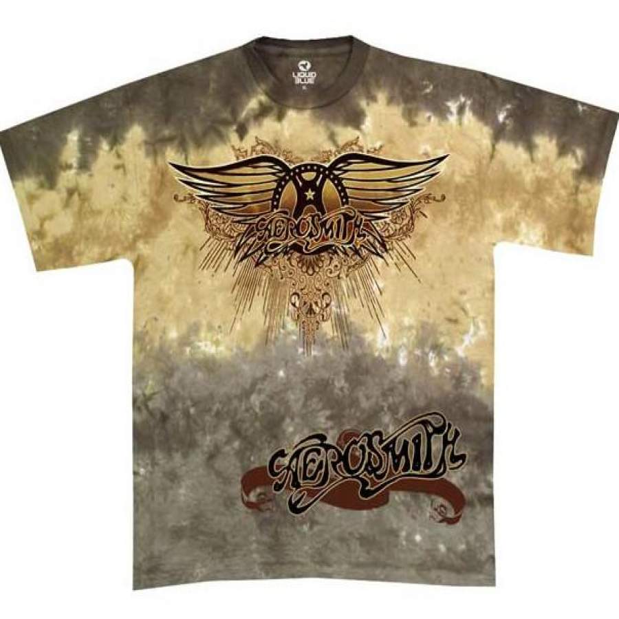 Aerosmith Logo Tye Dye t-shirt