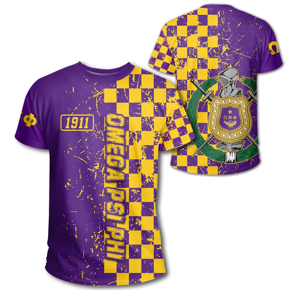 Fraternity Tshirt – Omega Psi Phi Caro Style Tshirt