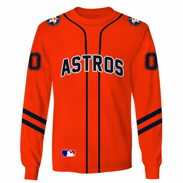 Houston Astros Personalized Unisex Sweatshirt All Over Printed Unisex Sweatshirt Us Size