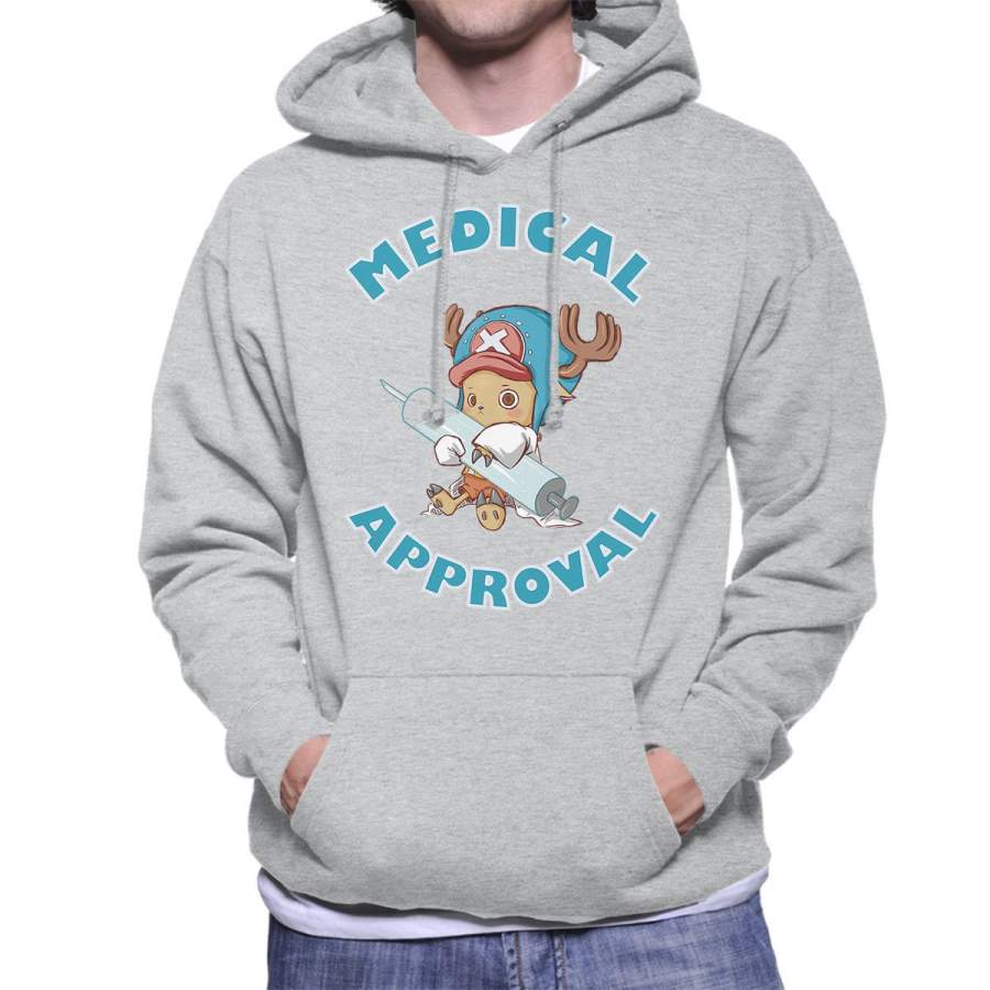 Tony Tony Chopper Medical Approval One Piece Men’s Hooded Sweatshirt