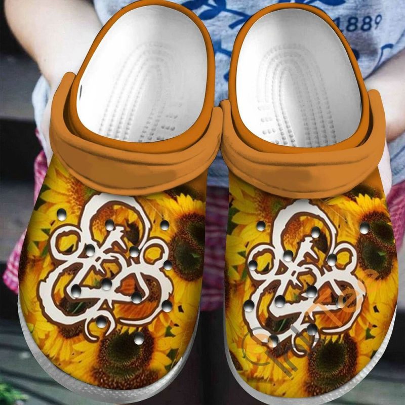 Coheed And Cambria Sunflower 102 Gift For Lover Rubber clog Shoes Comfy Footwear