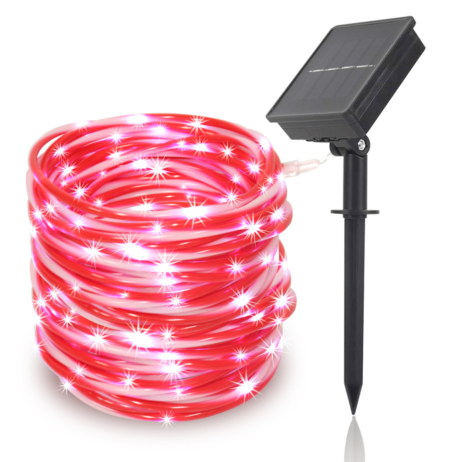 Candy Color 100 LED Solar String Light Outdoor Fairy Garden Lamp Garland Christmas Party Waterproof Solar Power Lamp Patio Decor alx