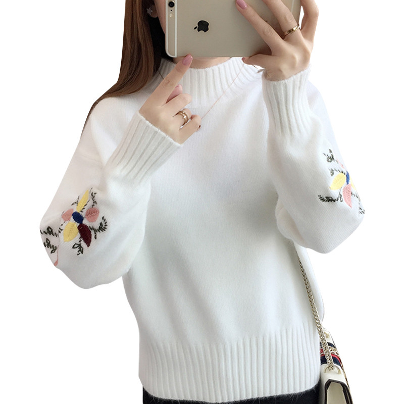 2019 New Autumn Winter Women’s Sweater Jumper Elasticity Pullover Turtleneck Long Sleeve Knitted Women’s Jacket Pull Femme P9 alx