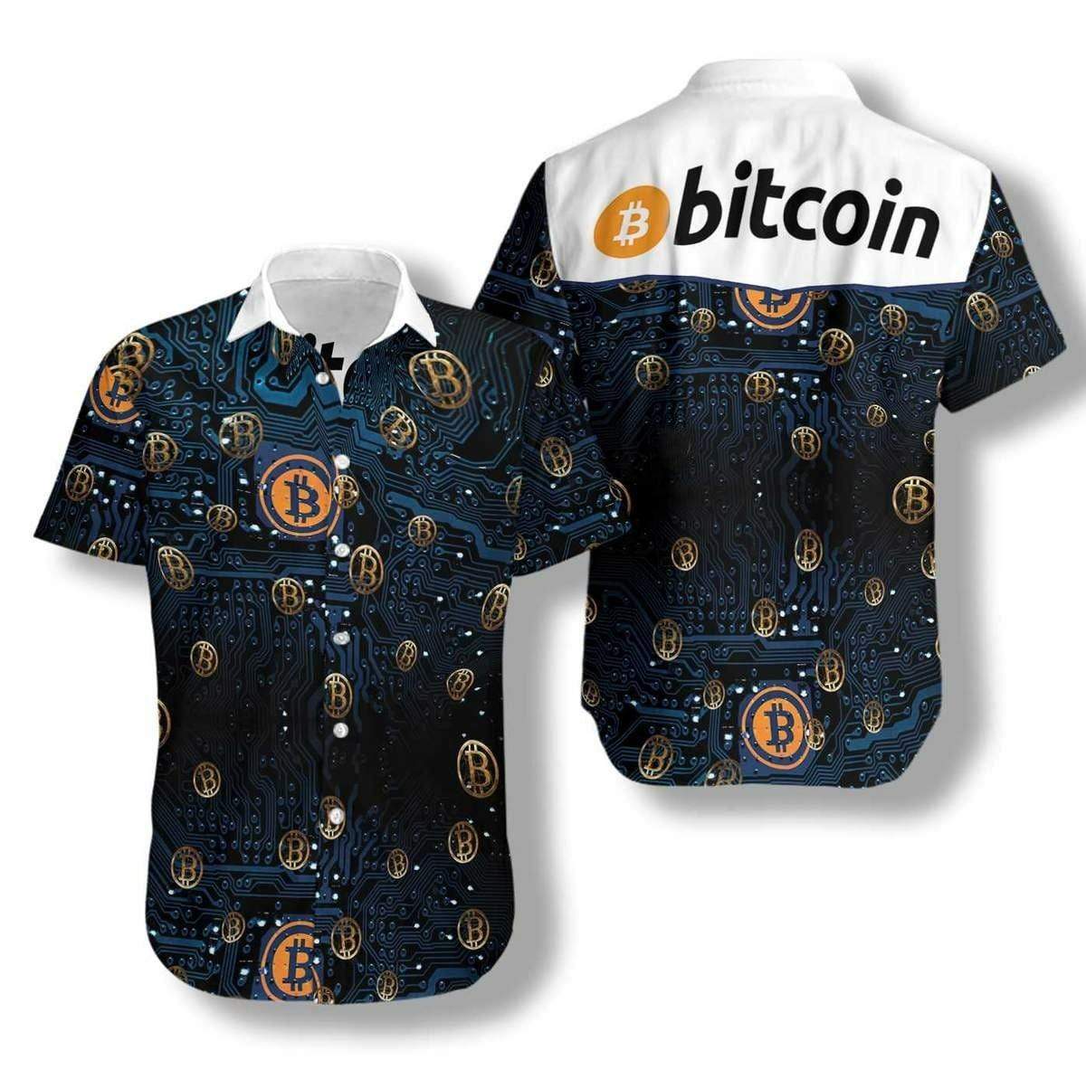 Hawaii Aloha Shirts Bitcoin Logo Hawaii Shirt For Hawaii Ha30637