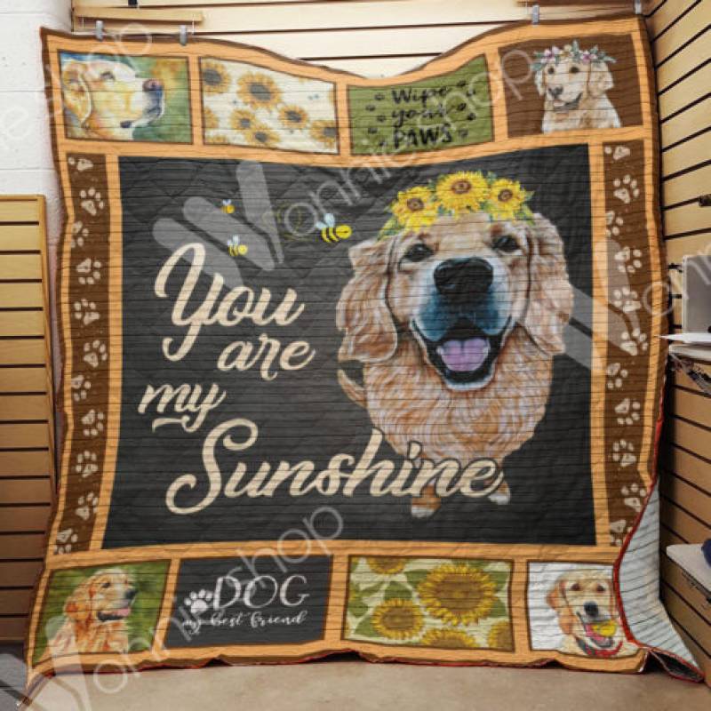 Golden Retriever Dog Blanket AU2302 85O41