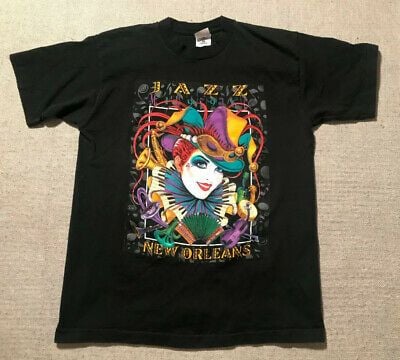 Vintage Fruit Of The Loom S? ? 1996 Madonna T-shirt Jazz Music Sz L 7557