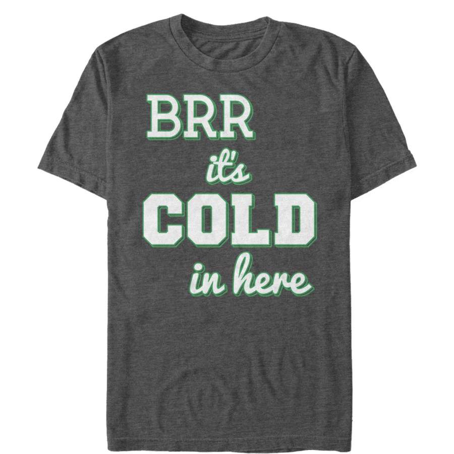 Bring It On Men’s Brr…It’s Cold Clover Cheer  T Shirt