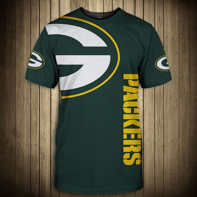 Green Bay Packers Flag T-Shirt