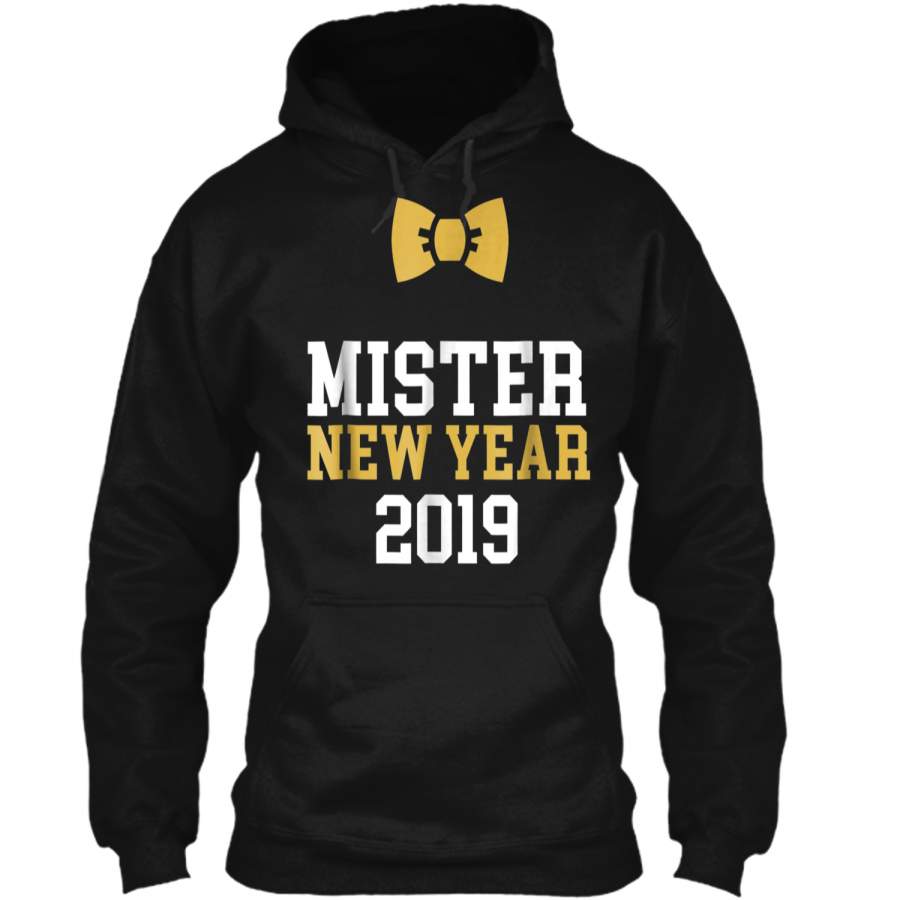 2019 New Year Eve  For Men Pullover Hoodie 8 oz