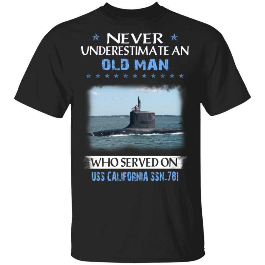 USS California SSN-781 Veterans Day Christmas Gift T-Shirt