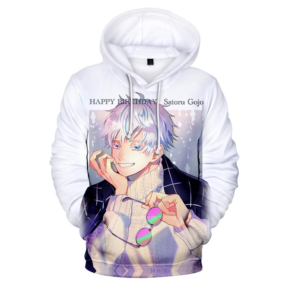 3D Printed Hoodies – Anime Jujutsu Kaisen Sweatshirt Pullover