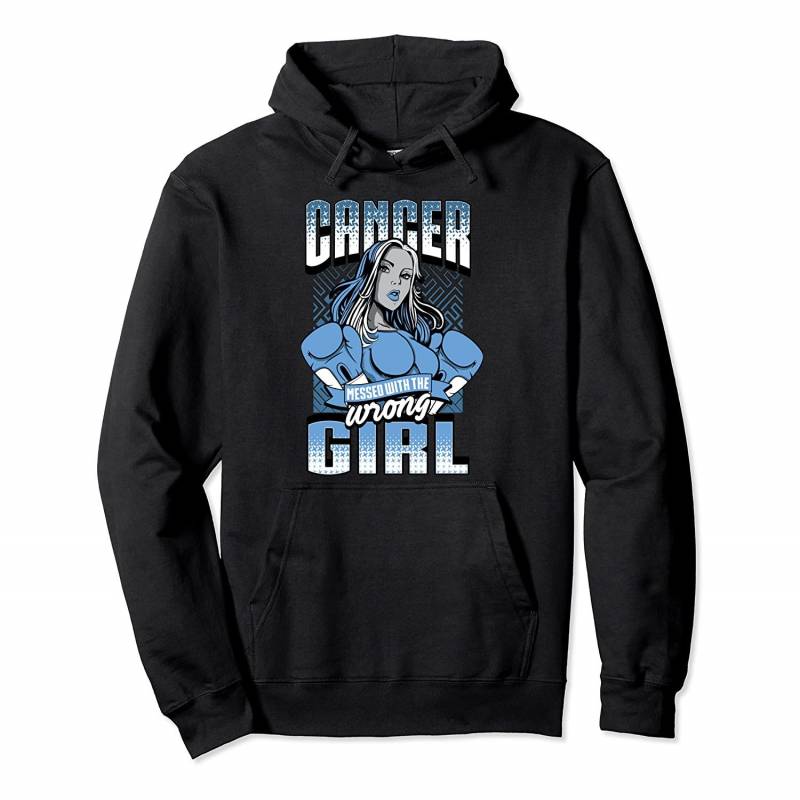 Wrong Girl Prostate Cancer Awareness Ribbon Gifts Pullover Hoodie