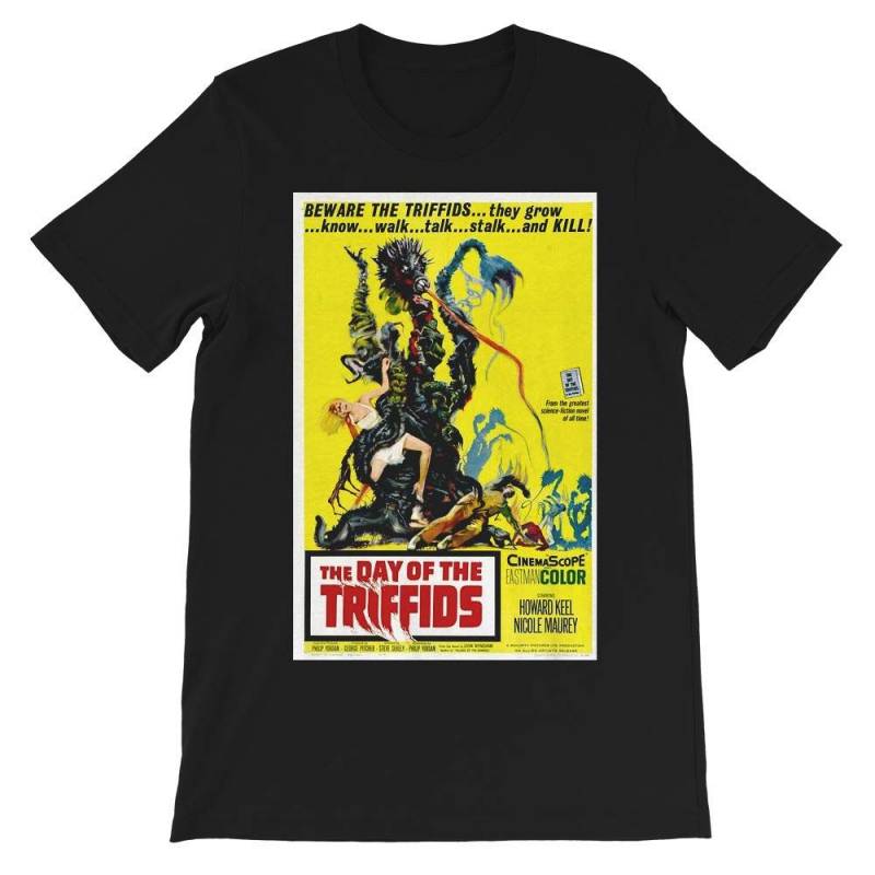 The Day Of The Triffids Retro Movie Poster Art Monster T-shirt Hoodie