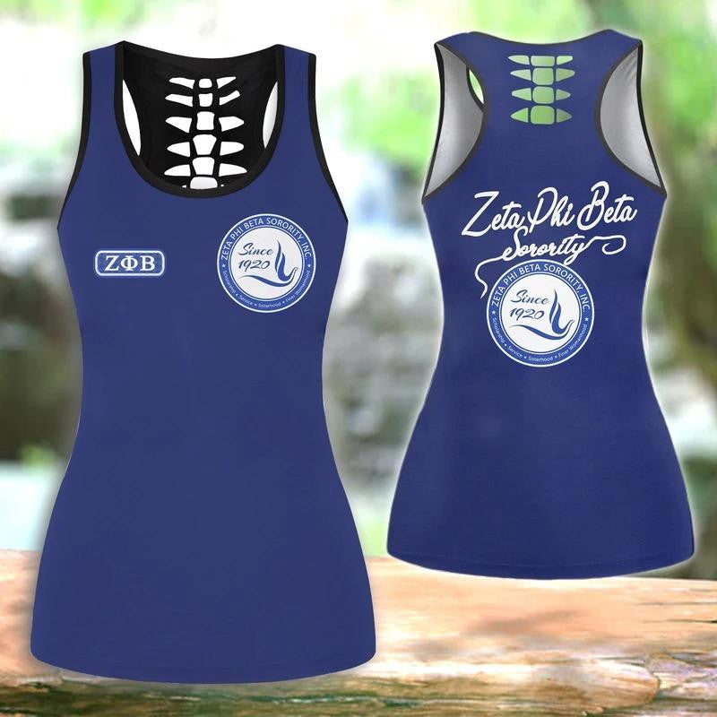 Sorority Tank Top – Zeta Phi Beta Sorority Hollow Tank Top