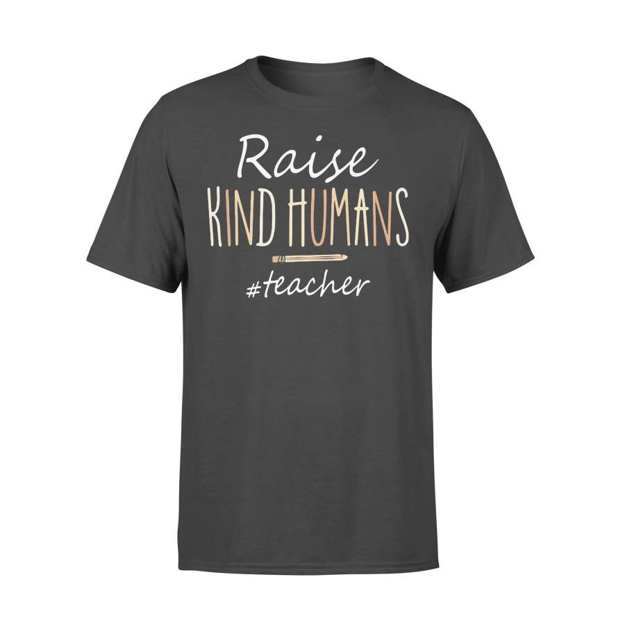 Raise Kind Humans Teacher Pencil Juneteeth T-shirt