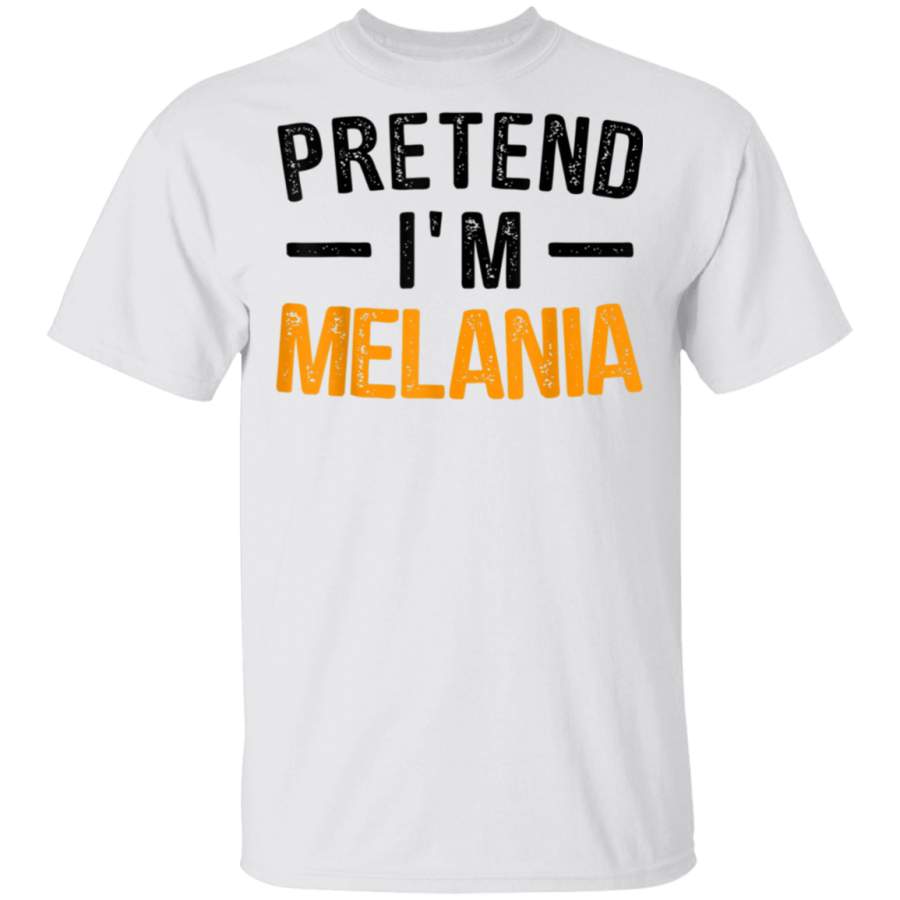 Pretend Im a Melania Lazy Halloween Costume TShirt