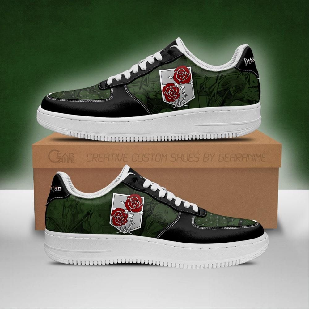 Aot Garrison Regiment Sneakers Attack On Titan Anime Shoes Unisex Men Women