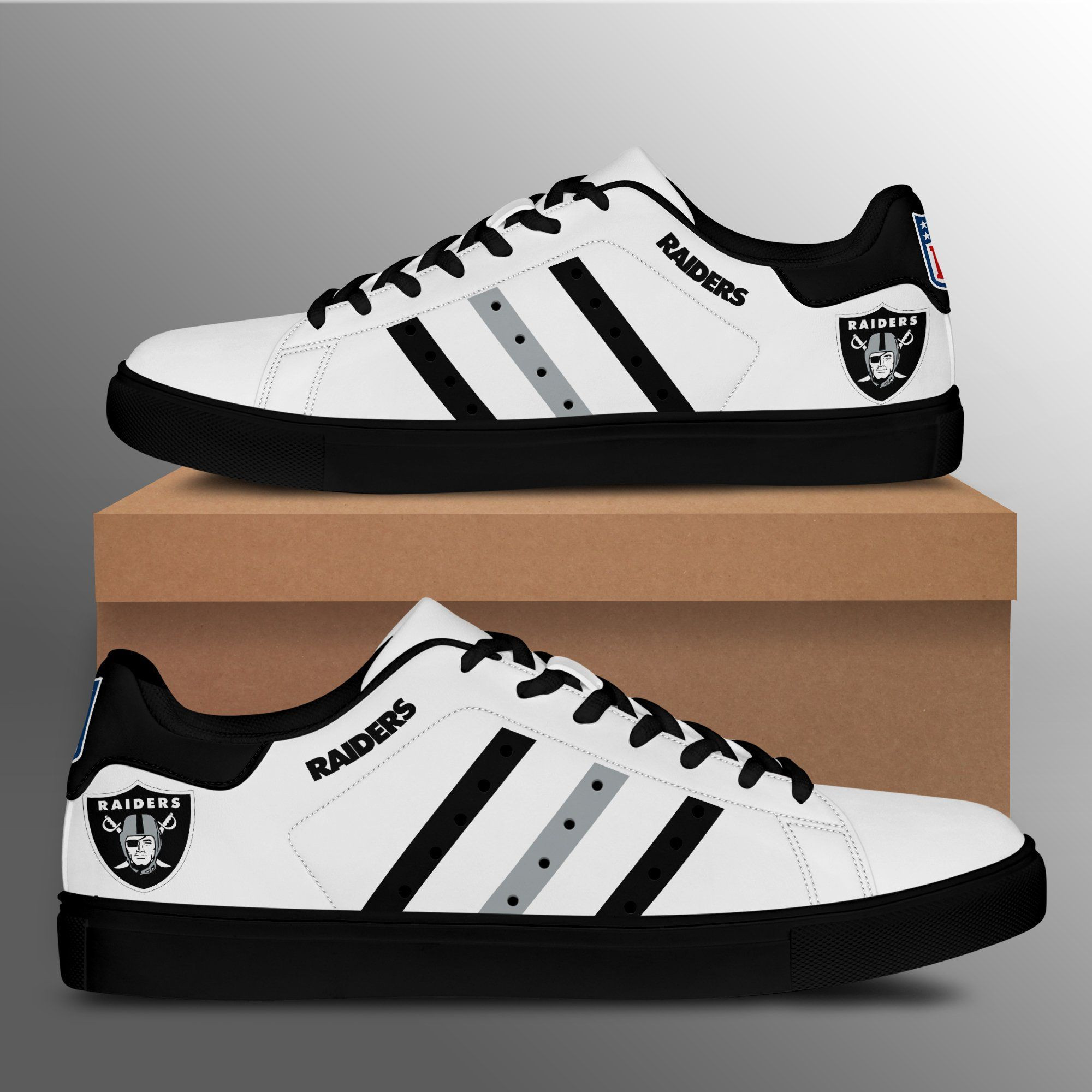 Raiders Low Top Shoes – V4