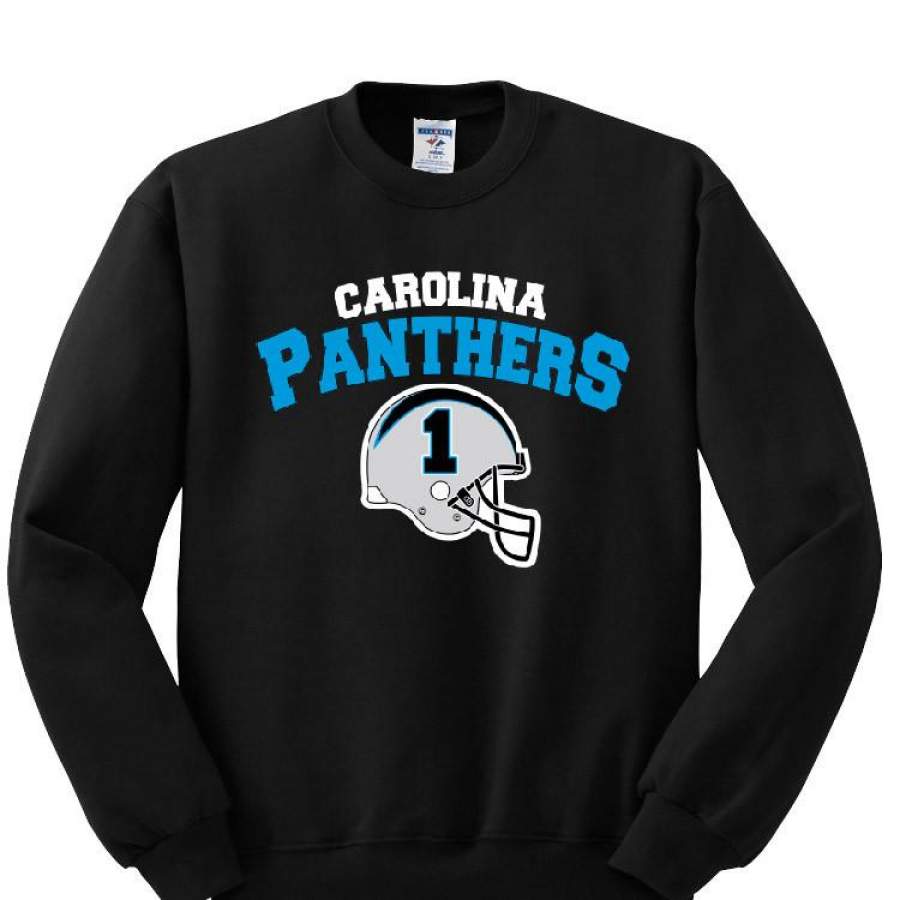 Carolina Panthers Helmet Sweatshirt Sports Clothing