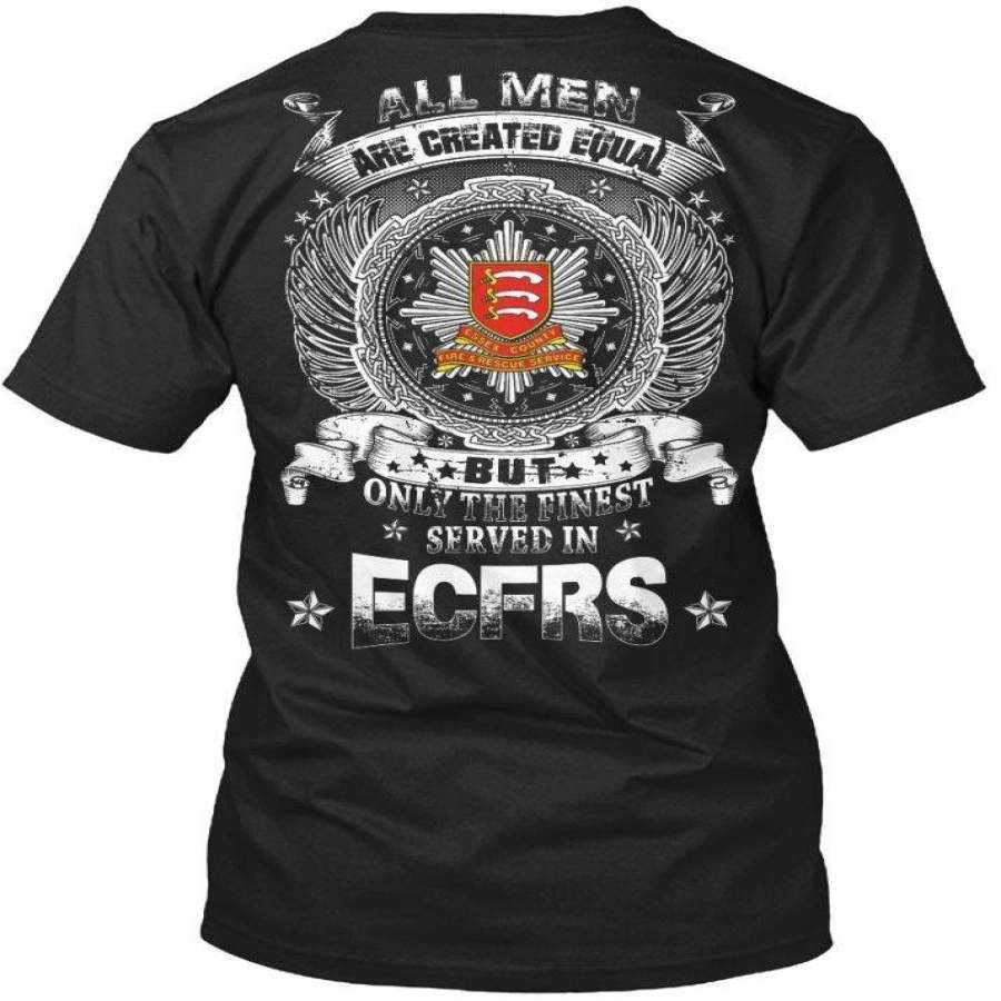 All Men Are Created Equal But Only The Finest Standard Printed T Shirts