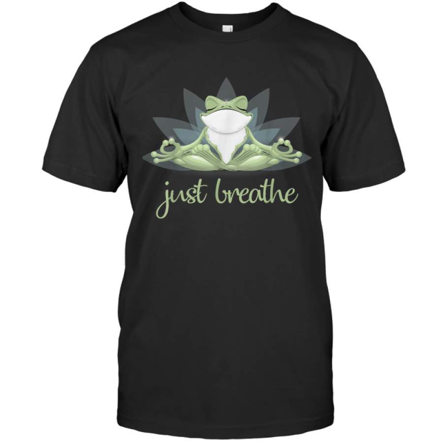 Funny Frog Yoga Meditation Tee Pilates Yoga Animals Lover T Shirt