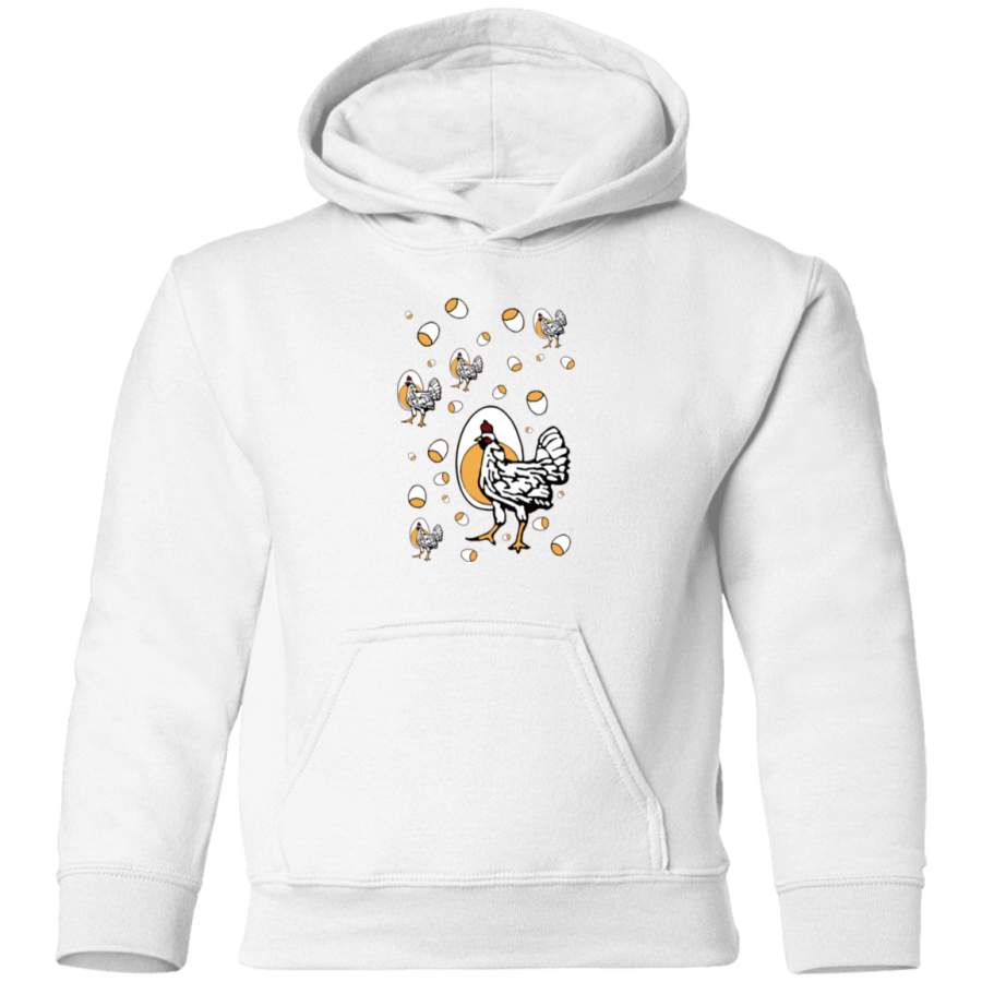 AGR Retro Roseanne Chickens Toddler Pullover Hoodie